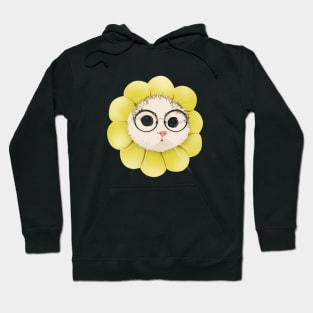 Sun Cat Flower Glasses Hoodie